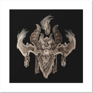 Demon hunter crest Posters and Art